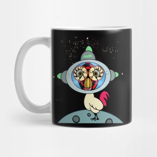 Space Rooster Mug